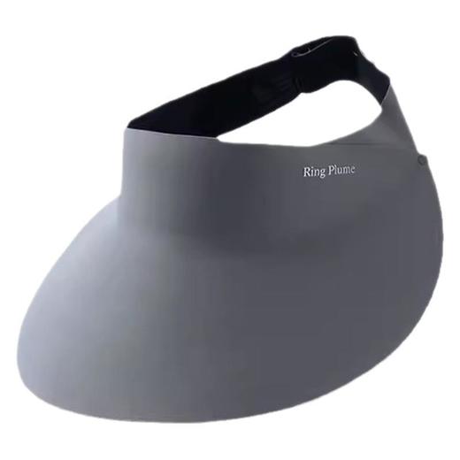 冰丝无痕一体防晒帽女夏季空顶大帽檐可折叠遮阳防紫外线太阳帽子 商品图4