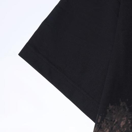 SDSA男装2026新款高贵轻奢复古渐变晕染撞色印花圆领短袖T恤百搭 商品图2