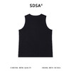 SDSA男装2026新款高贵轻奢潮牌纯色竖纹无袖打底背心百搭时尚上衣 商品缩略图4