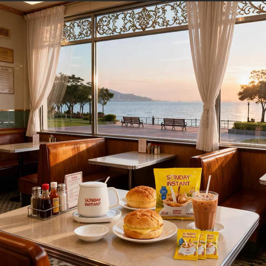 星期天浓醇三合一奶茶750g 商品图2