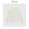 03-5潘依绣丁丁宠粉法式优雅蕾丝泡泡袖圆领上衣Q7954 商品缩略图1