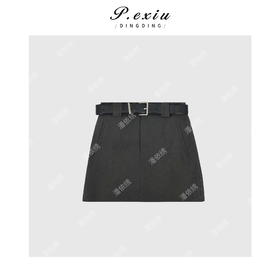 03-5潘依绣丁丁宠粉韩系简约短裙半身裙Q1442