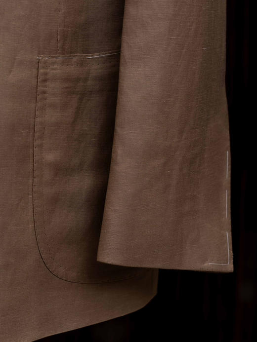 Cesare Attolini 香槟色双排扣 Silk-Linen 套装 商品图8