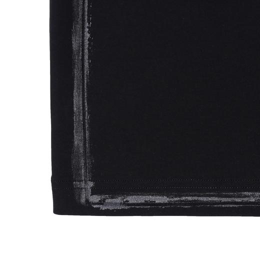 SDSA男装2026新款高贵轻奢刷漆线条做旧圆领短袖T恤百搭高街上衣 商品图3