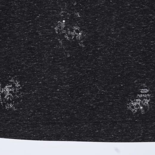 SDSA男装2026新款高贵轻奢潮牌雪花点斑驳破坏风短袖T恤百搭时尚 商品图3