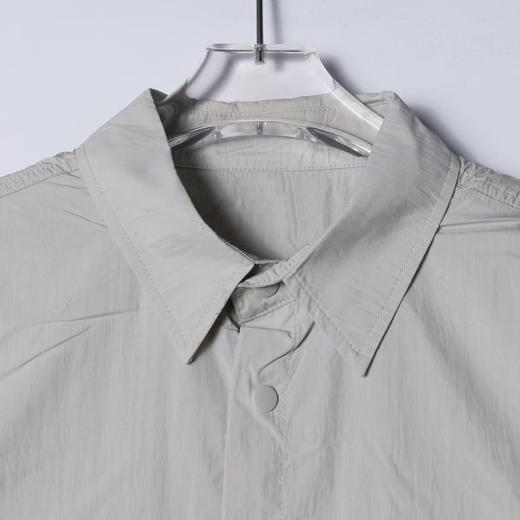 SDSA男装2026新款高贵轻奢复古工装立体多口袋弧形下摆短袖衬衫 商品图1