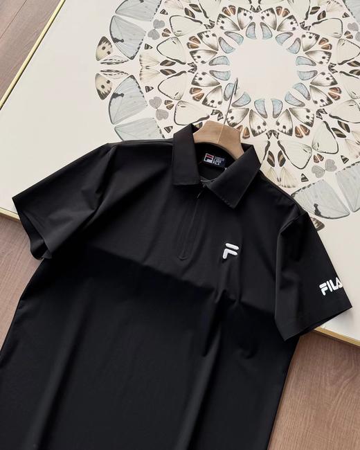 F032934男式冰丝无痕速干POLO衫凉感防晒翻领短袖T恤 商品图13