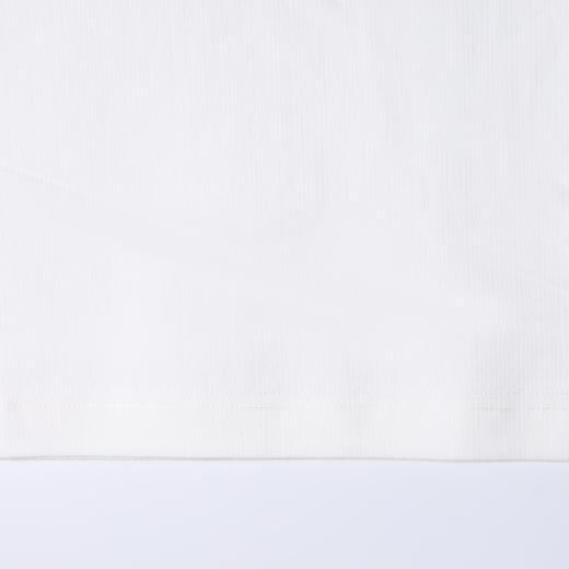 SDSA男装2026新款高贵轻奢竖纹肌理撞色明线宽松短袖T恤百搭休闲 商品图4