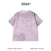 SDSA男装2026新款高贵轻奢美式扎染晕染泼墨印花圆领短袖T恤百搭 商品缩略图4