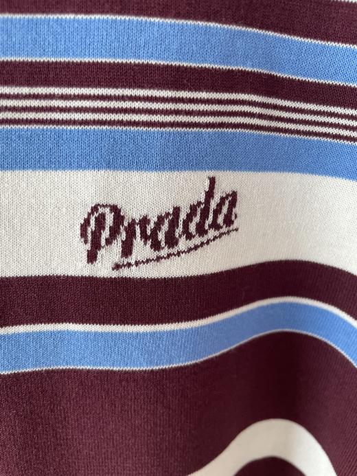 女款宽松条纹短袖针织衫la020 商品图2