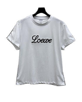 女款棉质捆边短袖T恤ba014