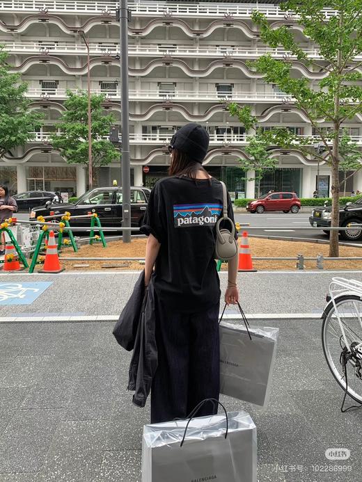 8塔 P-6 经典山脉印花短袖T恤 TX620 商品图2