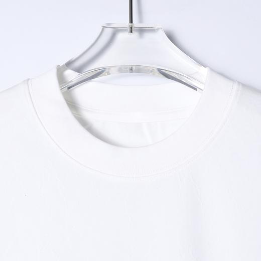 SDSA男装2026新款高贵轻奢韩系简约印花圆领短袖T恤百搭休闲上衣 商品图1