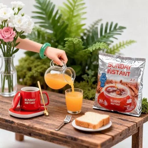 星期天三合一速溶咖啡750g 商品图1