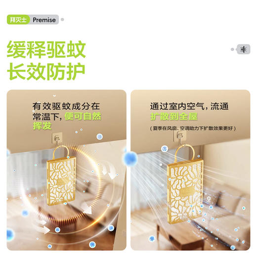 MM 山姆 拜灭士 防蚊网 4片装 商品图1