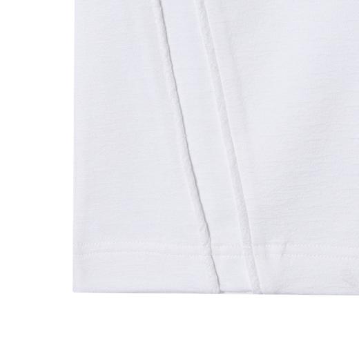 SDSA男装2026新款高贵轻奢潮牌毛边侧缝线金属小圆环短袖T恤百搭 商品图3