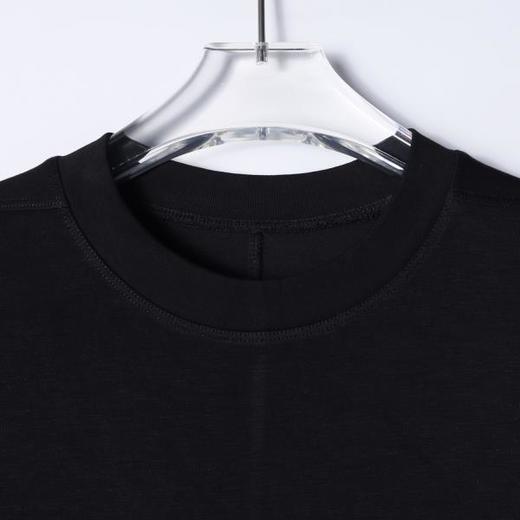 SDSA男装2026新款高贵轻奢极简风纯色缝线设计圆领短袖T恤百搭 商品图1