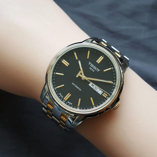 【95新】TISSOT天梭T065.430.22.051.00自动机械日期显示、星期显示39MM（男款）经典系列精钢210326HS04 商品图8