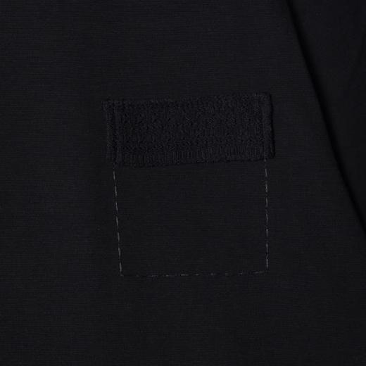 SDSA男装2026新款高贵轻奢潮牌简约纯色拼接圆领短袖T恤休闲百搭 商品图3