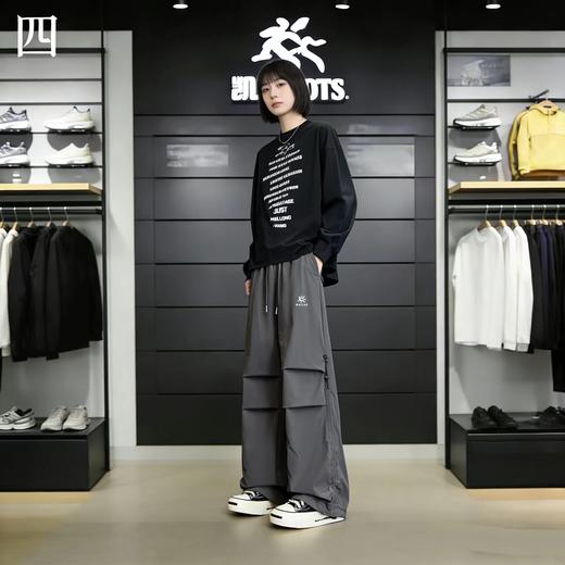 F032945春夏季直筒户外机能风宽松纯色休闲裤防晒裤 商品图3