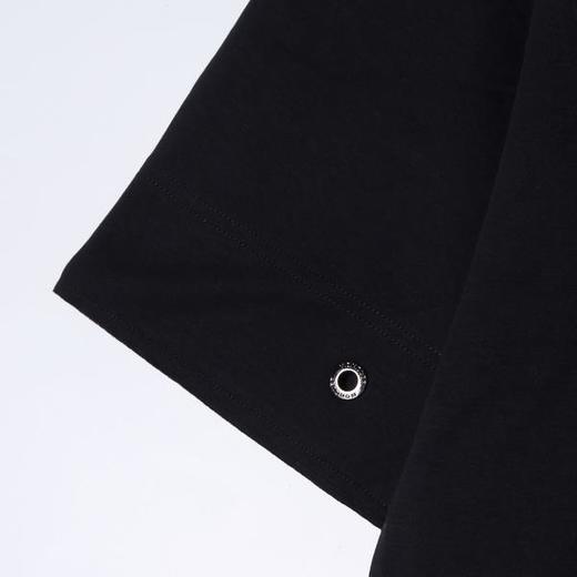 SDSA男装2026新款轻奢简约金属铆钉装饰圆领短袖T恤百搭纯色上衣 商品图3