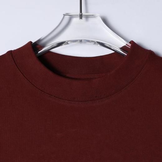 SDSA男装2026新款高贵轻奢美式贴布刺绣字母设计圆领短袖T恤百搭 商品图1