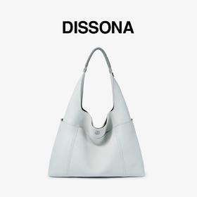 【2F迪桑娜】迪桑娜荔枝纹牛皮多功能女包 26SS轻行系列 编织HOBO包