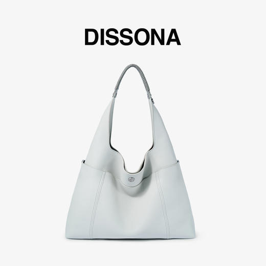 【2F迪桑娜】迪桑娜荔枝纹牛皮多功能女包 26SS轻行系列 编织HOBO包 商品图0