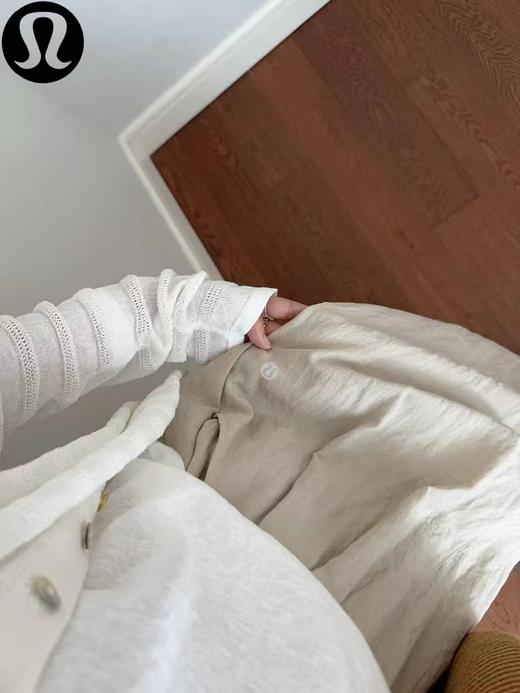 F032978拼接式剪裁柔软亲肤天丝亚麻半身裙中长裙 商品图11