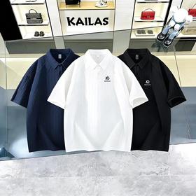 F032942吸湿速干防晒户外运动春夏季徒步通勤男短袖POLO衫