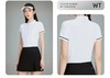 F032919简约袖口撞色高尔夫FIELD女士防晒修身短袖POLO衫 商品缩略图6