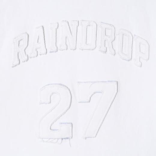 SDSA男装2026新款高贵轻奢美式毛边贴布字母数字做旧圆领短袖T恤 商品图2