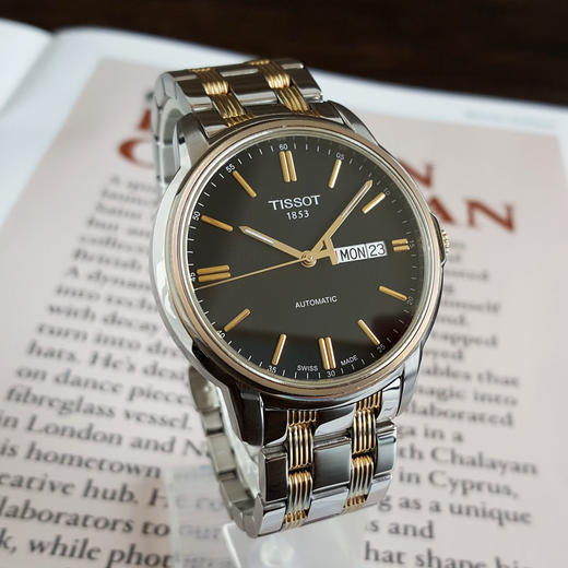 【95新】TISSOT天梭T065.430.22.051.00自动机械日期显示、星期显示39MM（男款）经典系列精钢210326HS04 商品图2
