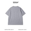 SDSA男装2026新款高贵轻奢潮牌美式烫钻印花圆领短袖T恤百搭显瘦 商品缩略图4