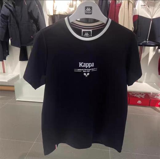 MJ/卡帕背靠背Kappa女子2025夏款运动休闲短袖圆领体恤K0F42TD29 商品图0