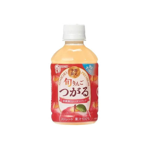 日本sunpack富士红苹果汁280ml 商品图0