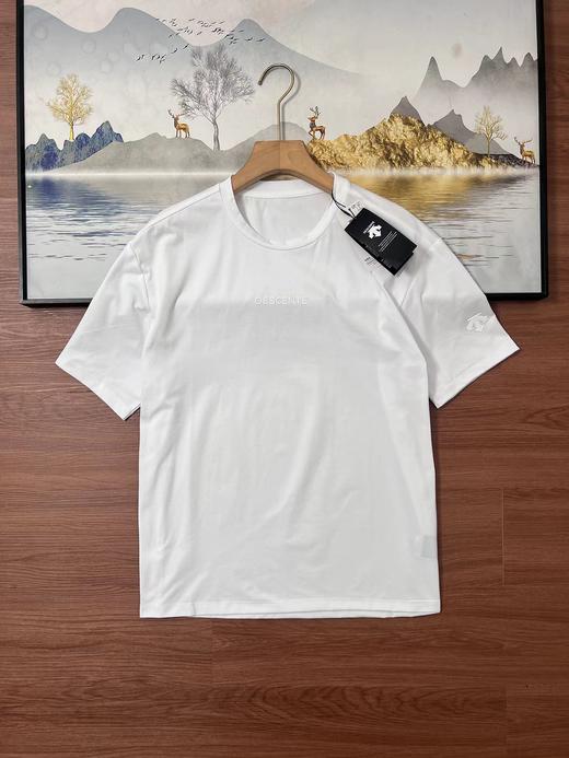 F032983极简通勤男女同款吸湿速干UPF100+防晒短袖T恤 商品图7