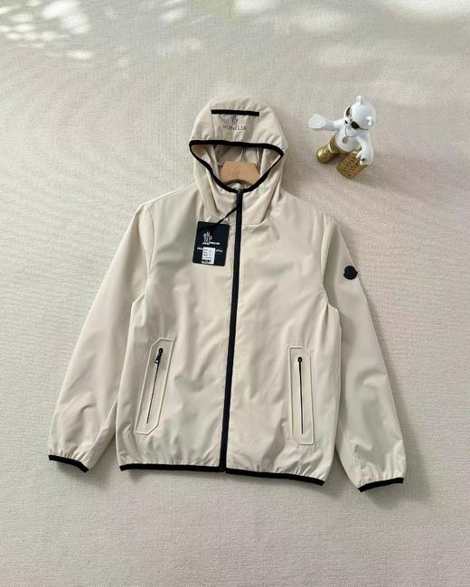 F032984春季新品简约大方男子商务休闲连帽夹克外套 商品图11