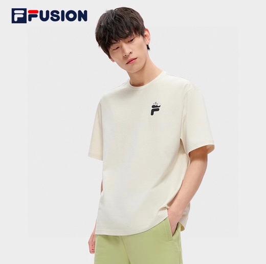 F032932后背外星幻想印花休闲宽松情侣款短袖T恤 商品图4