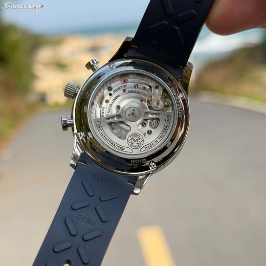 ZF+厂IWC葡萄牙系列计时腕表——IW371620➕这款熊猫盘371620有一种简洁随性、恰到好处的优雅感设计，并拥有金钢表壳及迷人的弧度。表壳直径只有41毫米，厚度13毫米，非常适合日常佩戴❕❕❕ 商品图9