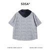 SDSA男装2026新款高贵轻奢潮牌双面可穿设计连帽短袖衬衫百搭时尚 商品缩略图2