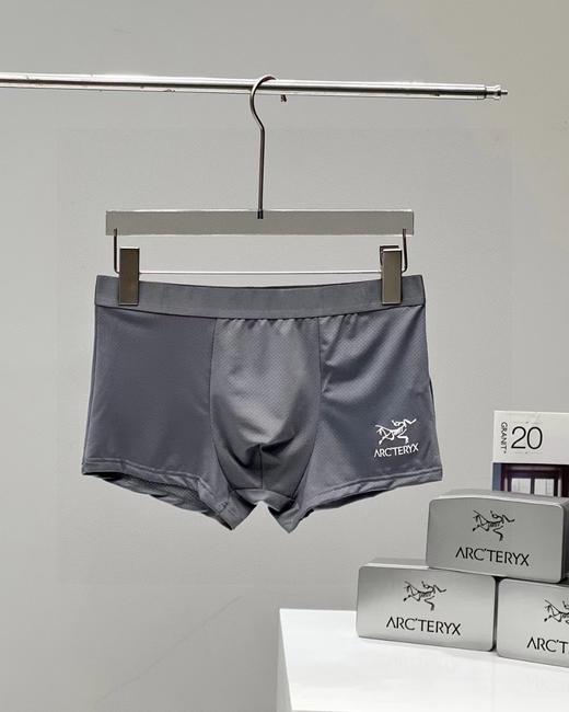 F032930新款冰丝网眼清爽透气礼盒男士内裤一盒三条装 商品图12