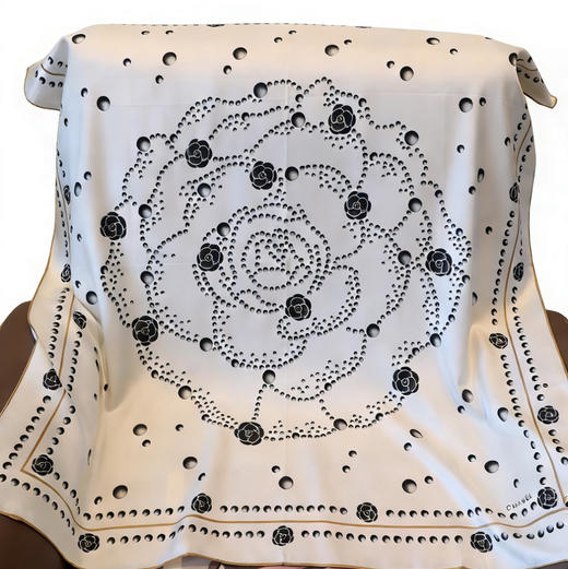 Chanel珍珠山茶花系列。白底山茶花。黑金山茶花。自己备注颜色。 商品图8