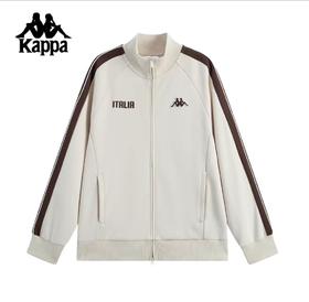 MJ/卡帕背靠背Kappa男子2025秋款运动休闲立领开衫外套K0F52WK01