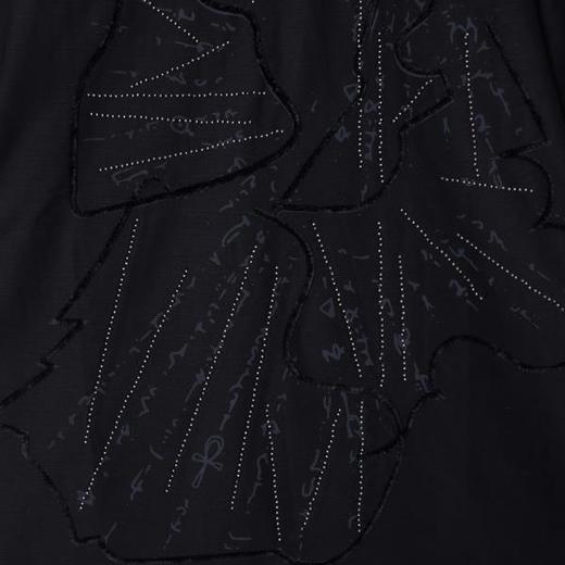 SDSA男装2026新款高贵轻奢潮牌抽象贴布烫钻圆领短袖T恤百搭痞帅 商品图3