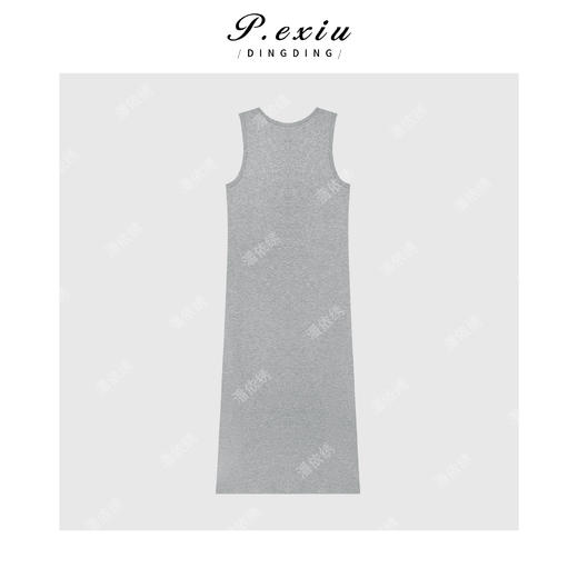 03-5潘依绣丁丁宠粉简约百搭披肩背心连衣裙Q39813 商品图1