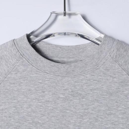 SDSA男装2026新款高贵轻奢纯色侧摆抽绳刺绣字母圆领短袖T恤百搭 商品图1