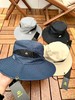F032937夏季透气网户外男女防晒遮阳帽垂钓骑行登山帽大檐渔夫帽 商品缩略图3