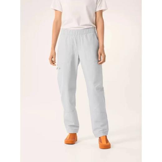 F032980通勤徒步梭织面料小标印花情侣松紧腰休闲长裤 商品图9