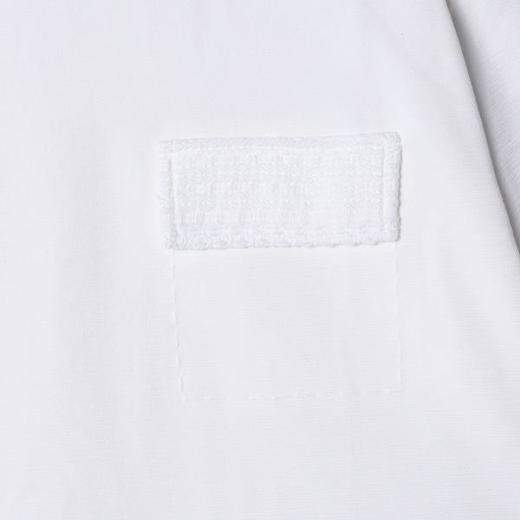 SDSA男装2026新款高贵轻奢潮牌简约纯色拼接圆领短袖T恤休闲百搭 商品图3